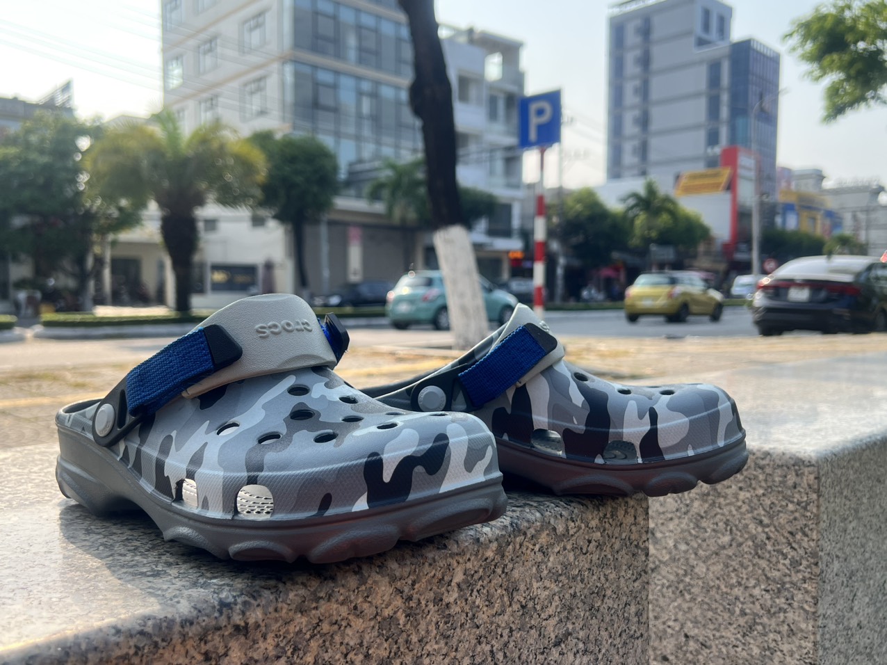 Dép Crocs Camo