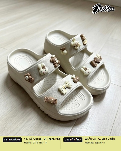 Sandal nhựa eva đế cao
