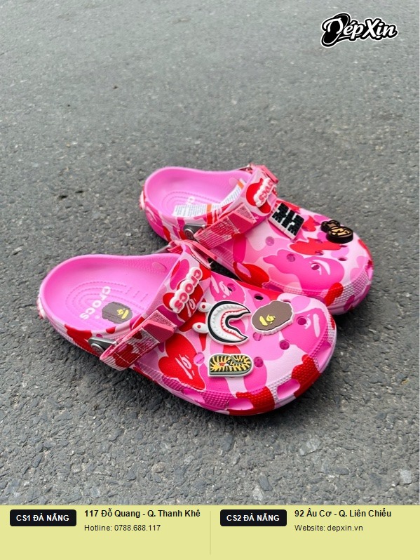 DÉP SỤC Cr CAMO BAPE