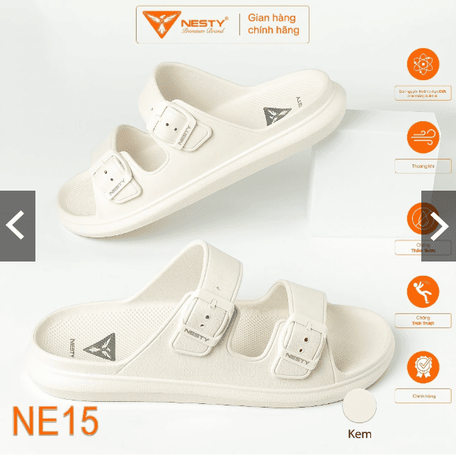 Dép Sandal Unisex Hai Quai Nesty NE15