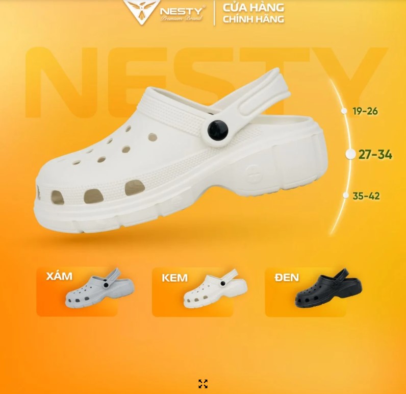 Dép Sục Unisex Nesty NE01