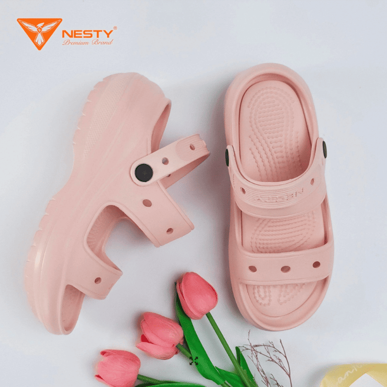 GIÀY SANDAL NỮ ĐẾ CAO NESTY NE10