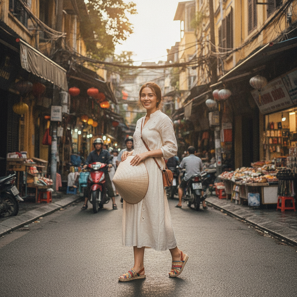 Dép sandal Nesty nữ Hà Nội - hình 2